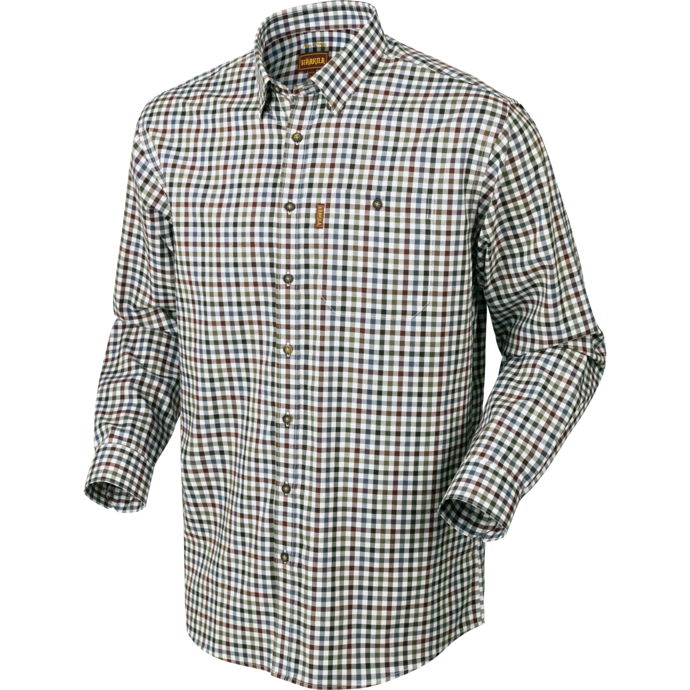 Harkila Milford Hemd Farbe Blackberry Check