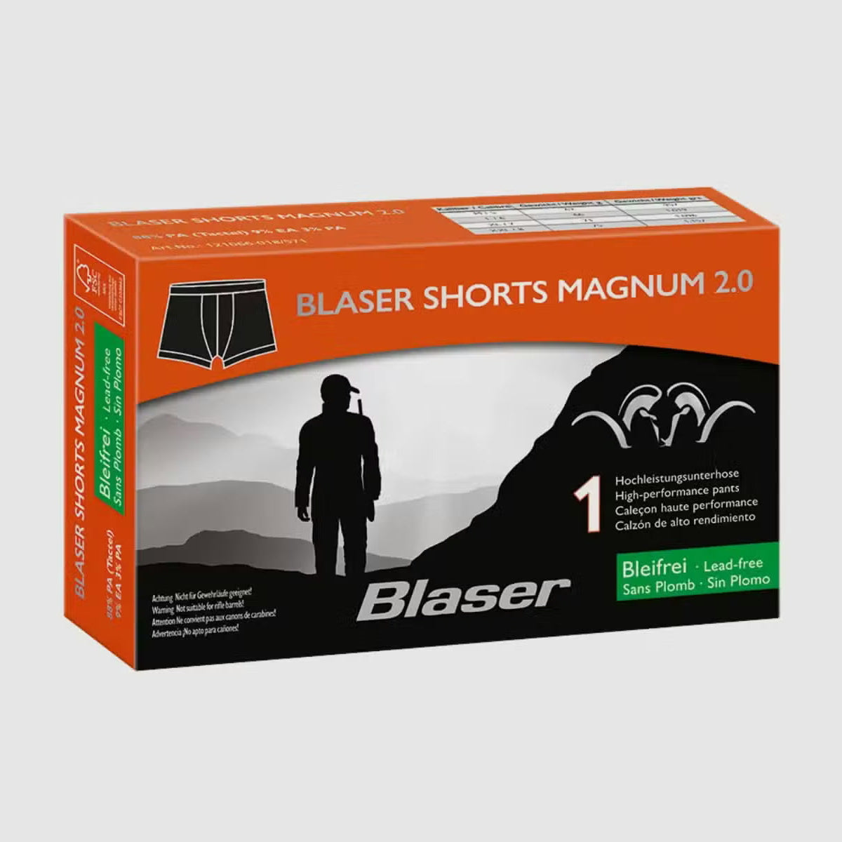 Blaser Shorts Magnum 2.0 Hun Tec Camo