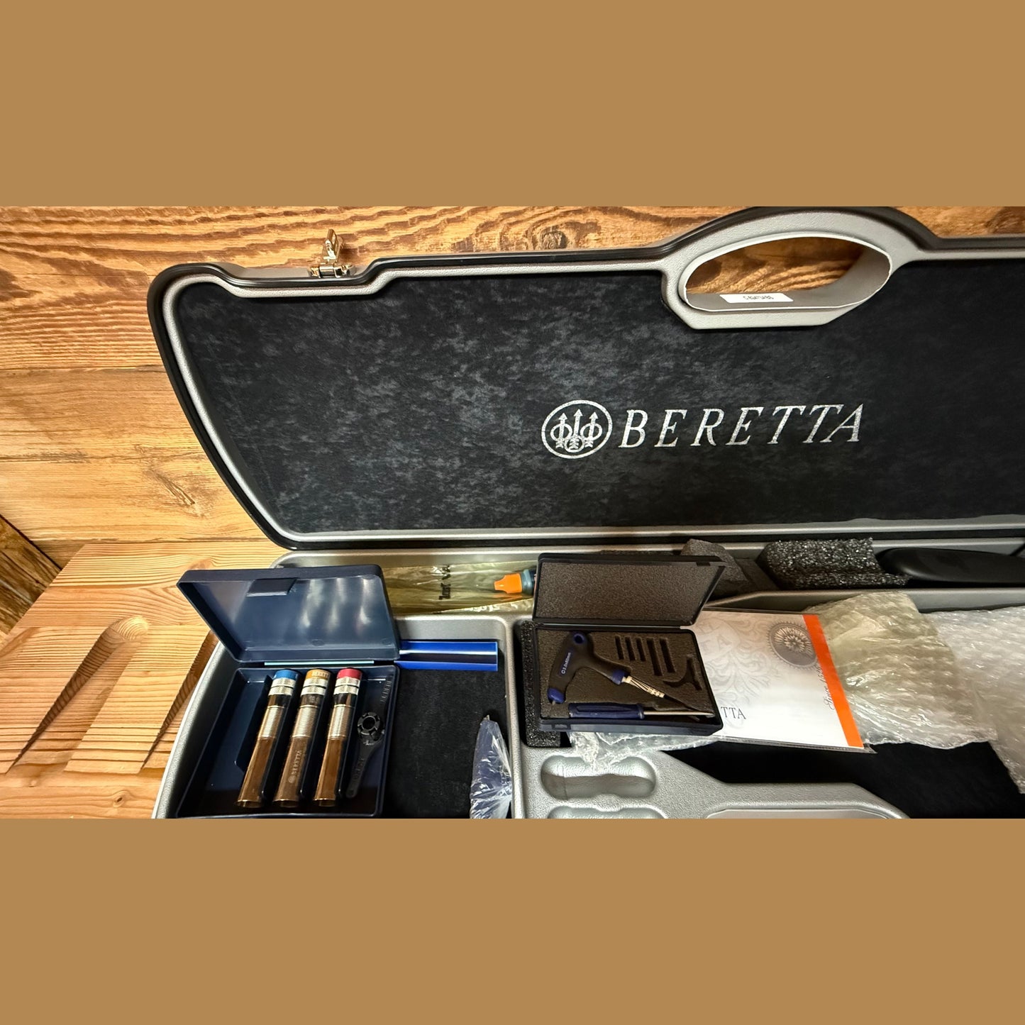 Beretta 692 mit verstellbarem Schaftrücken 12/76 Lauflänge 71 cm