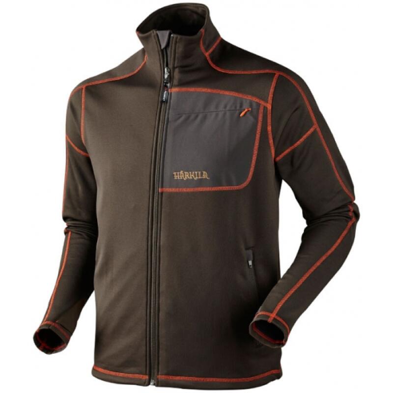 Härkila Svarin Fleece, Herren, Farbe Shadow Brown