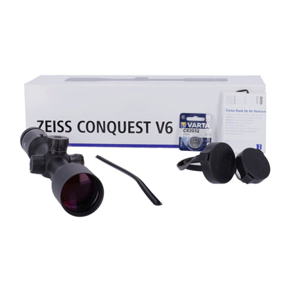 ZEISS Conquest V6 2-12x50 mit Schiene und ASV