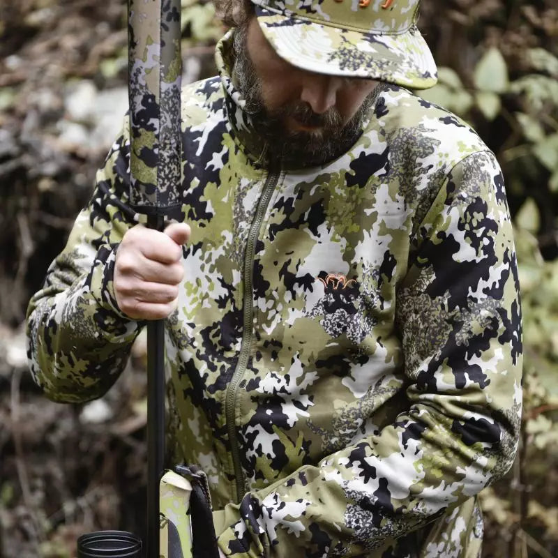 Blaser Flash Midlayerjacke Herren Hun Tec Camo