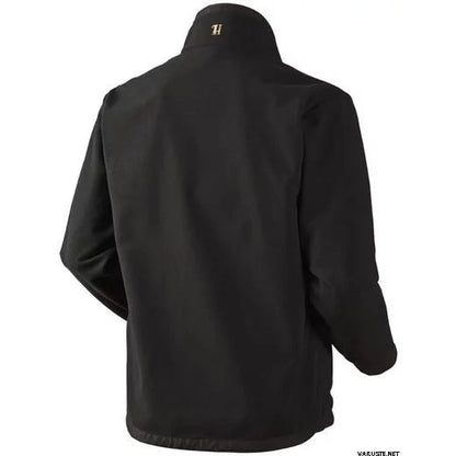 Harkila Grizzly Schwarz / Mossy Oak Blaze Wendbare GORE® Windstopper Fleecejacke.