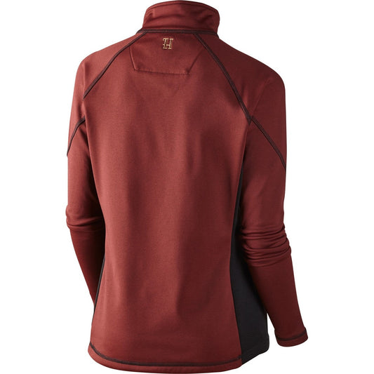 HÄRKILA Vestmar Hybrid Lady Damen Fleece Jacke Farbe Syrah Red  - Melange