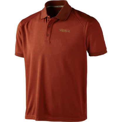 Härkila Gerit Poloshirt Herren, Farbe Burnt Orange