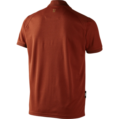 Härkila Gerit Poloshirt Herren, Farbe Burnt Orange