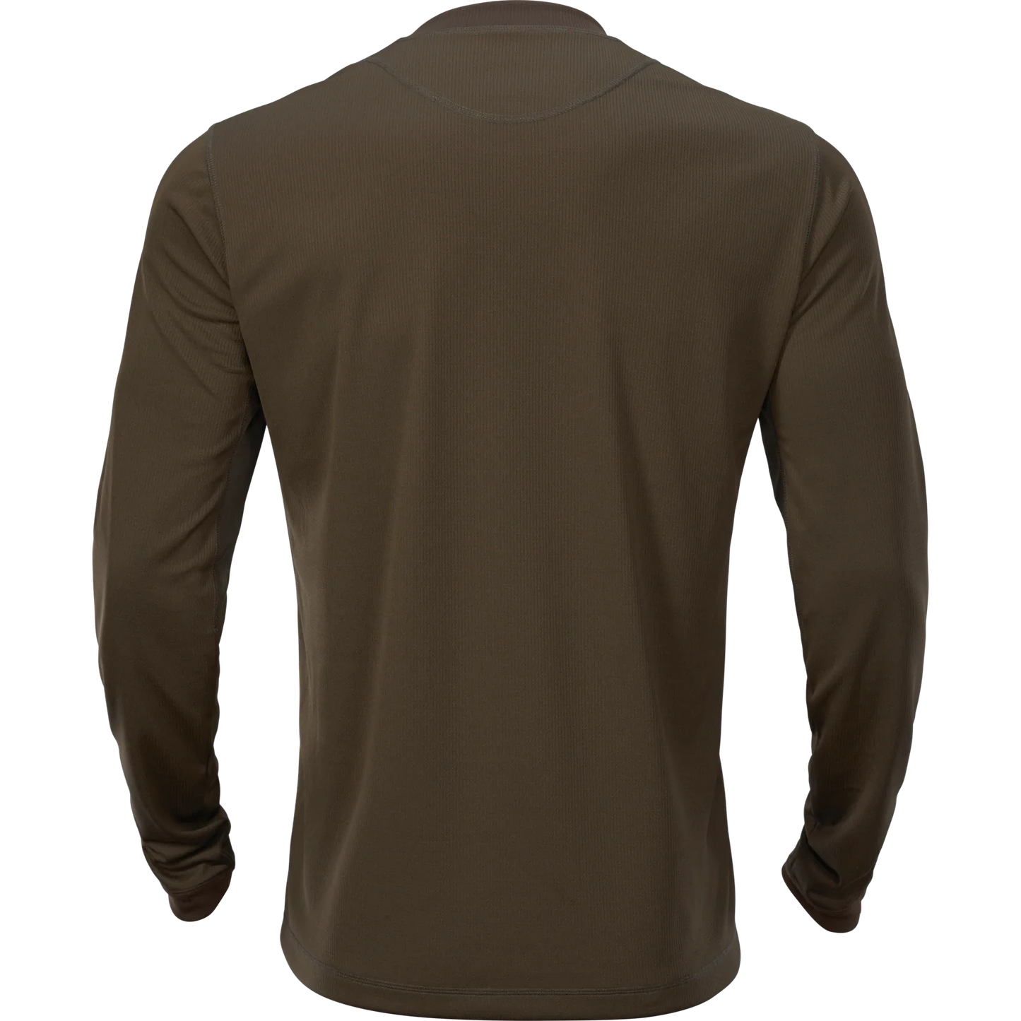 Härkila Mountain Hunter Langarm-T-Shirt, Farbe Hunting Green / Shadow Brown
