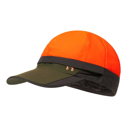 Härkila Pro Hunter GTX Reversible Cap Herren Lake Green / Orange