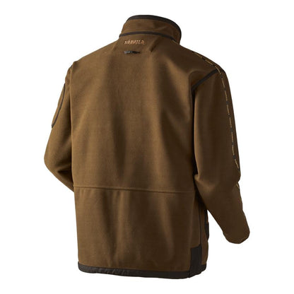 Härkila Kamko Fleecejacke wendbar - Hunting Green/Orange Blaze