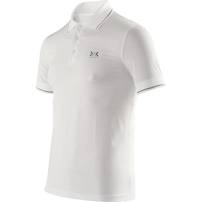 X-Bionic Travel Man OW Polo Shirt Herren Schwarz/Orange/Silbergrau