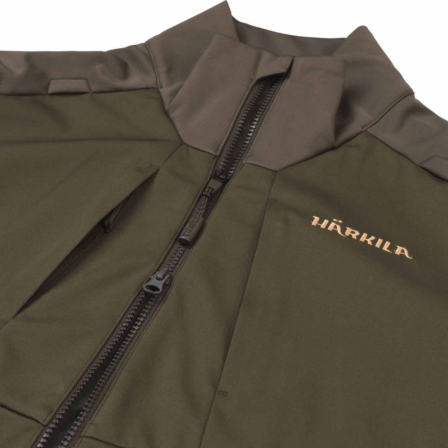 Härkila Magni Fleecejacke Herren, Farbe Willow Gree / Shadow Brown