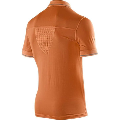 X-Bionic Travel Man OW Polo Shirt Herren Schwarz/Orange/Silbergrau