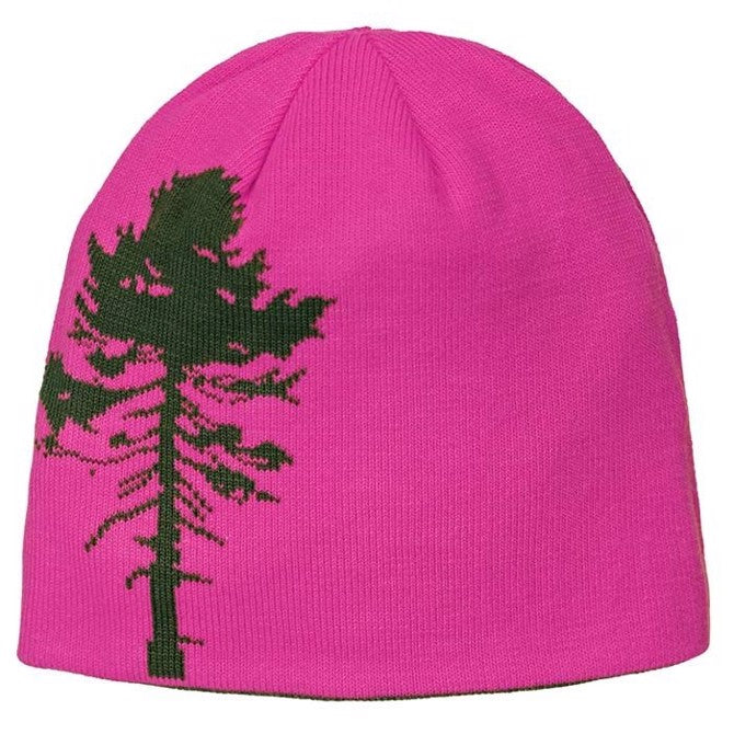 Pinewood wendbare Damen - Strickmütze Pink/Grün