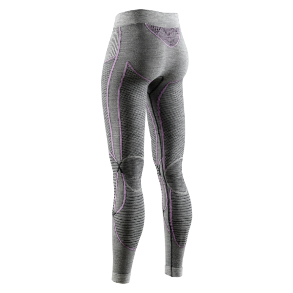 X-Bionic APANI 4.0 Merino Hose und Shirt im Set Frauen, Farbe Black/Grey/Pink
