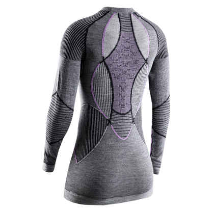 X-Bionic APANI 4.0 Merino Hose und Shirt im Set Frauen, Farbe Black/Grey/Pink