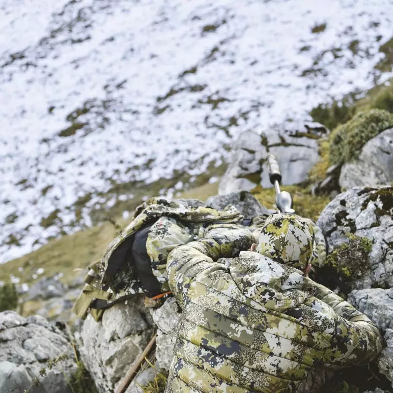 Blaser Observer Daunenjacke Herren Hun Tec Camo