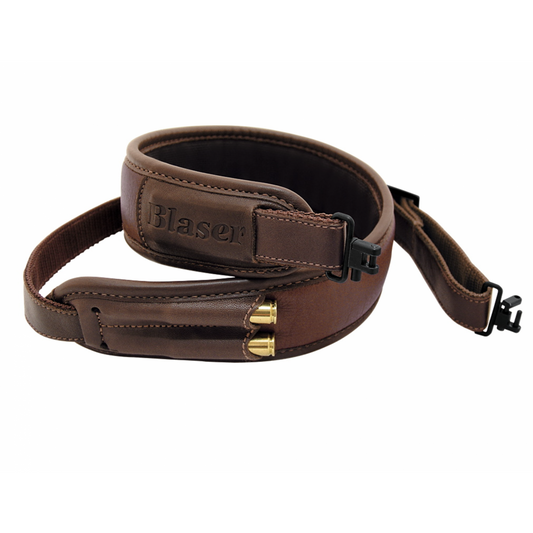 Blaser Gewehrriemen Leder braun