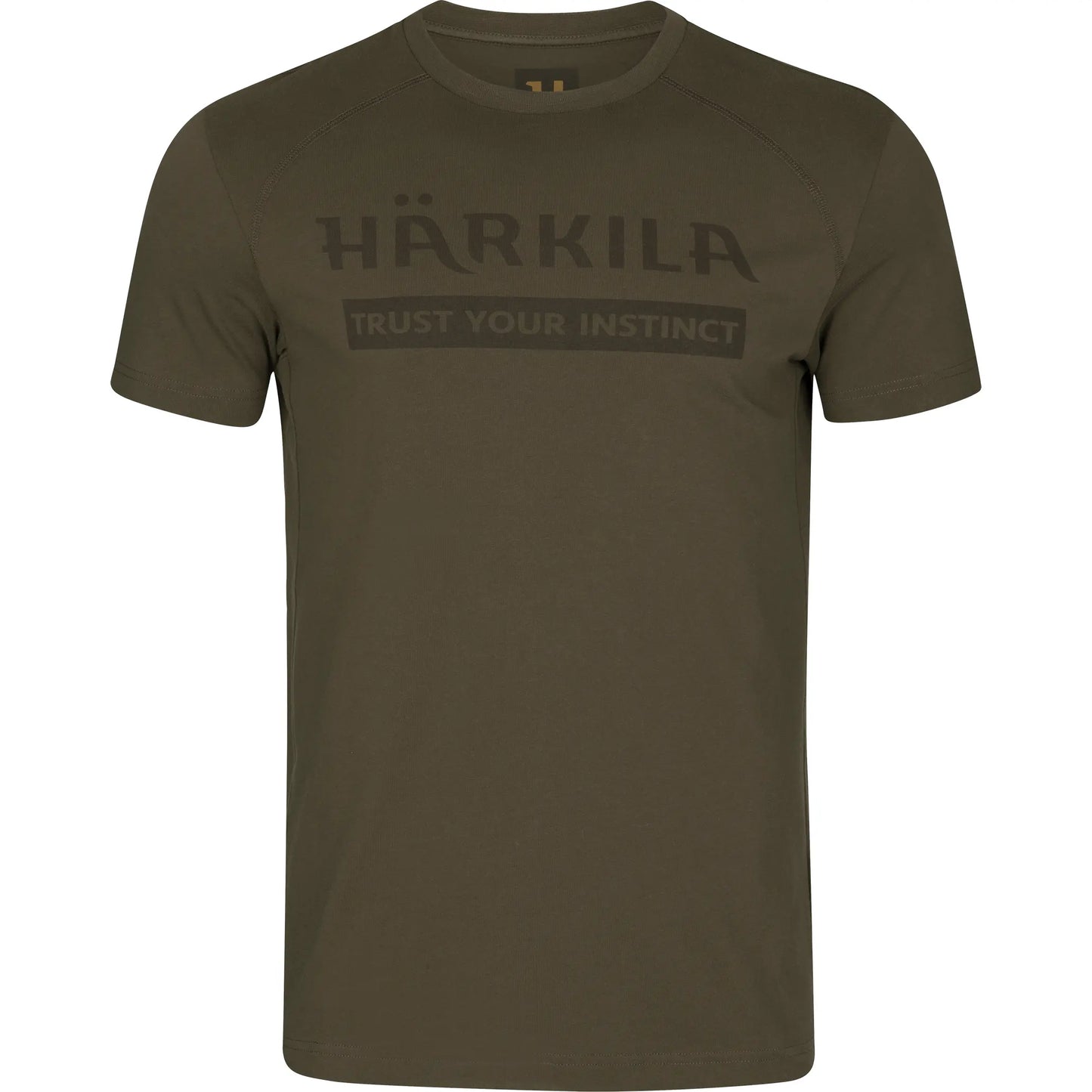 Härkila Logo T-Shirt Herren, Farbe Dark Olive