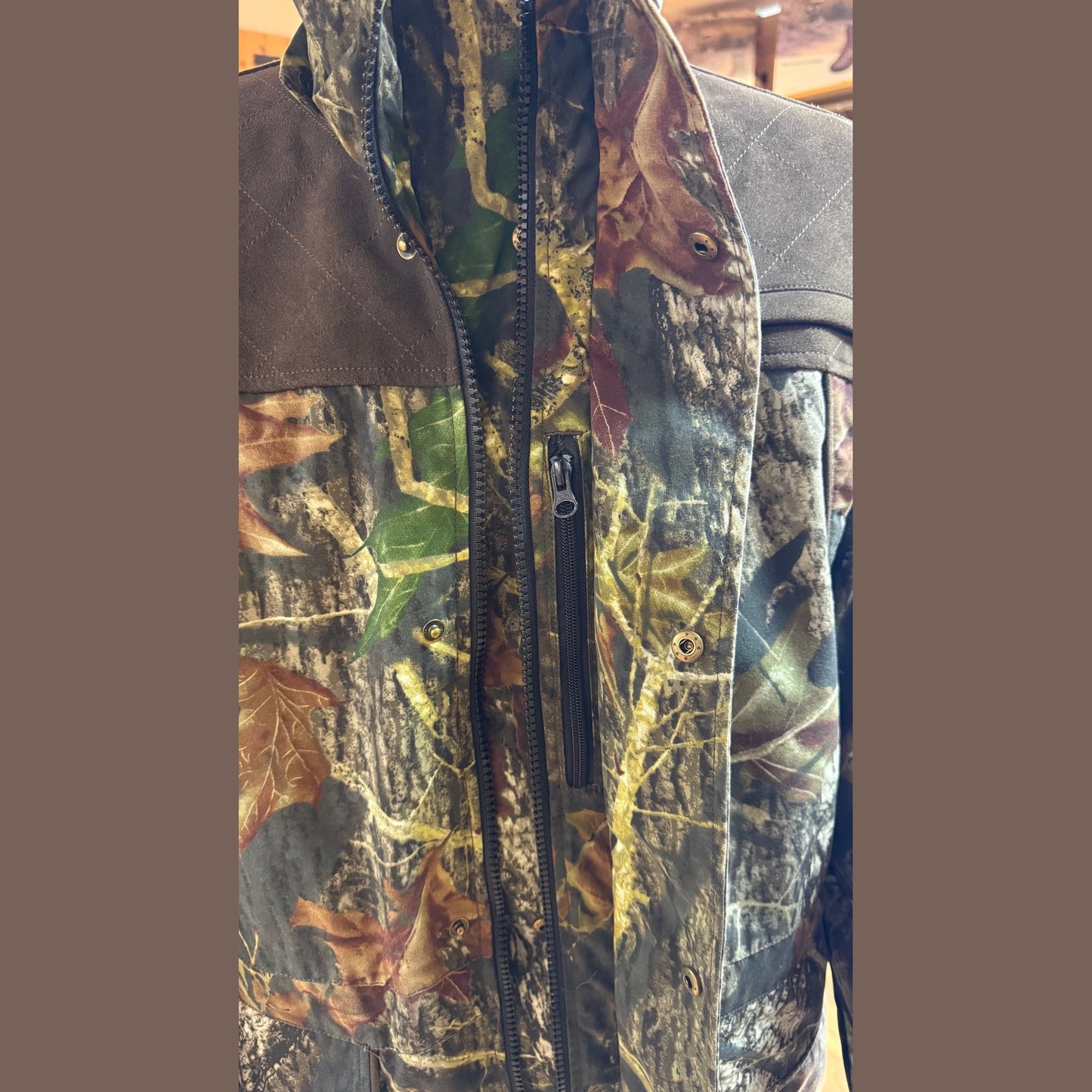 Shooterking M-1503 Mossy Winterjacke-Wendejacke Mossy-Orange