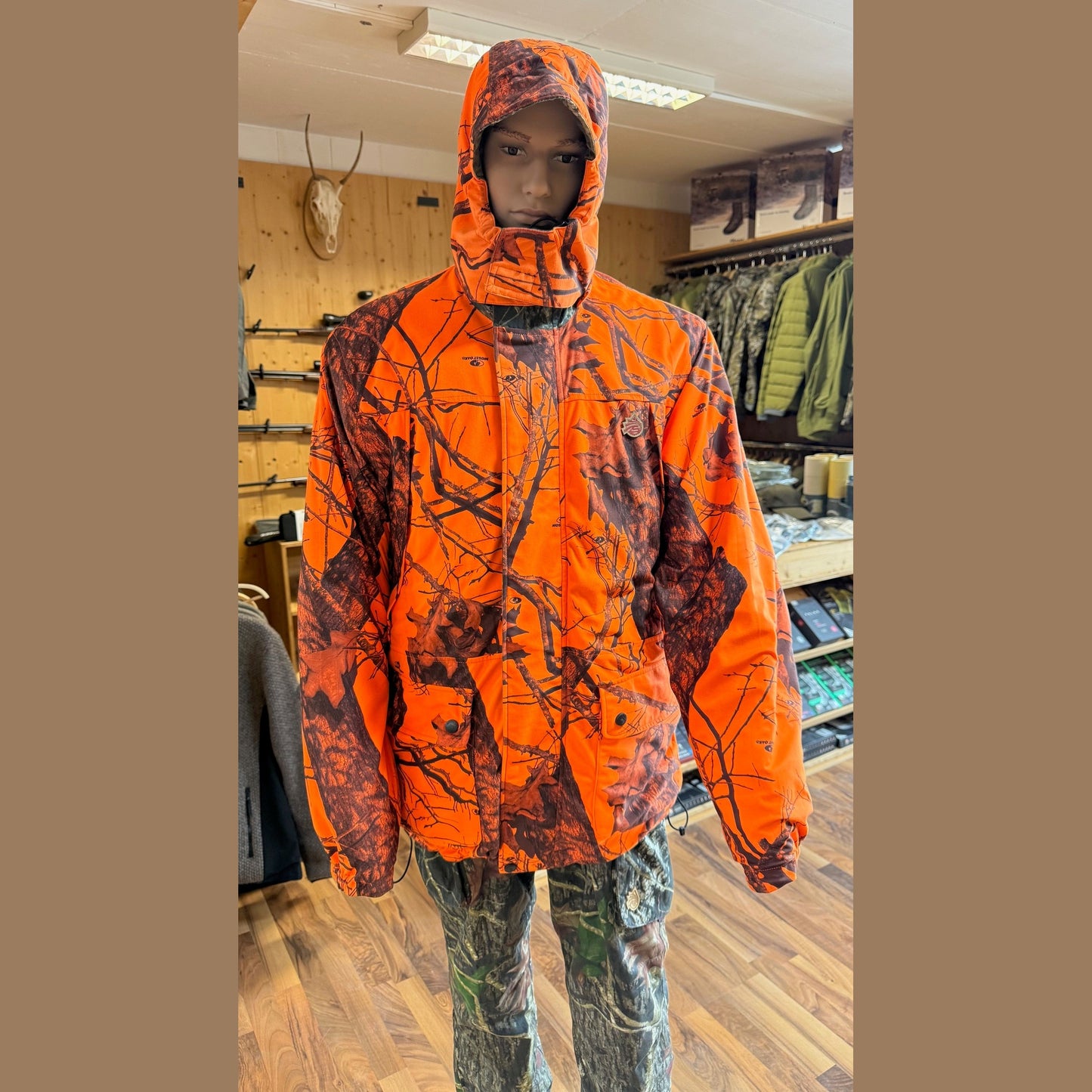 Shooterking M-1503 Mossy Winterjacke-Wendejacke Mossy-Orange