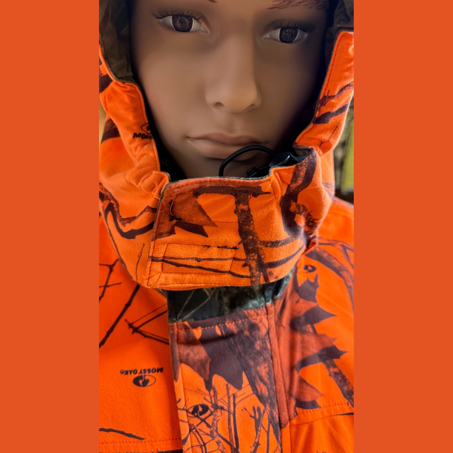 Shooterking M-1503 Mossy Winterjacke-Wendejacke Mossy-Orange