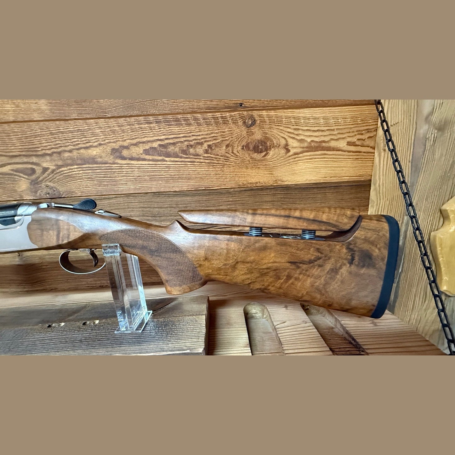 Beretta 692 mit verstellbarem Schaftrücken 12/76 Lauflänge 71 cm