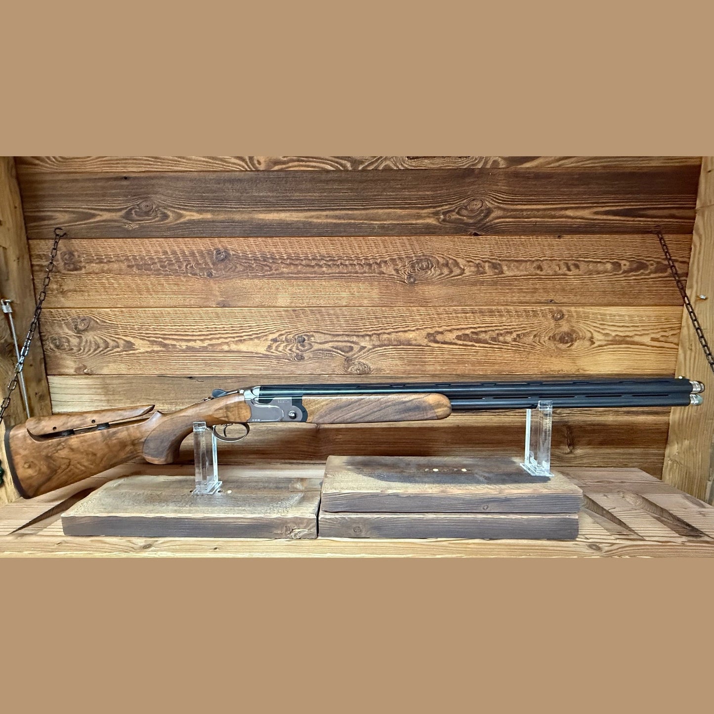 Beretta 692 mit verstellbarem Schaftrücken 12/76 Lauflänge 71 cm