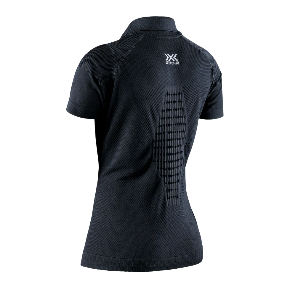 X-Bionic Frauen Functional Polo, Farben Türkis, Pink, Schwarz