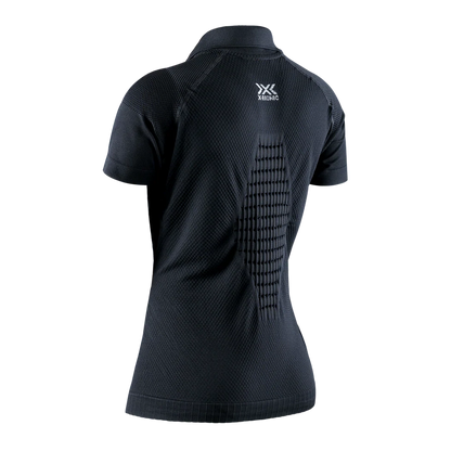 X-Bionic Frauen Functional Polo, Farben Türkis, Pink, Schwarz