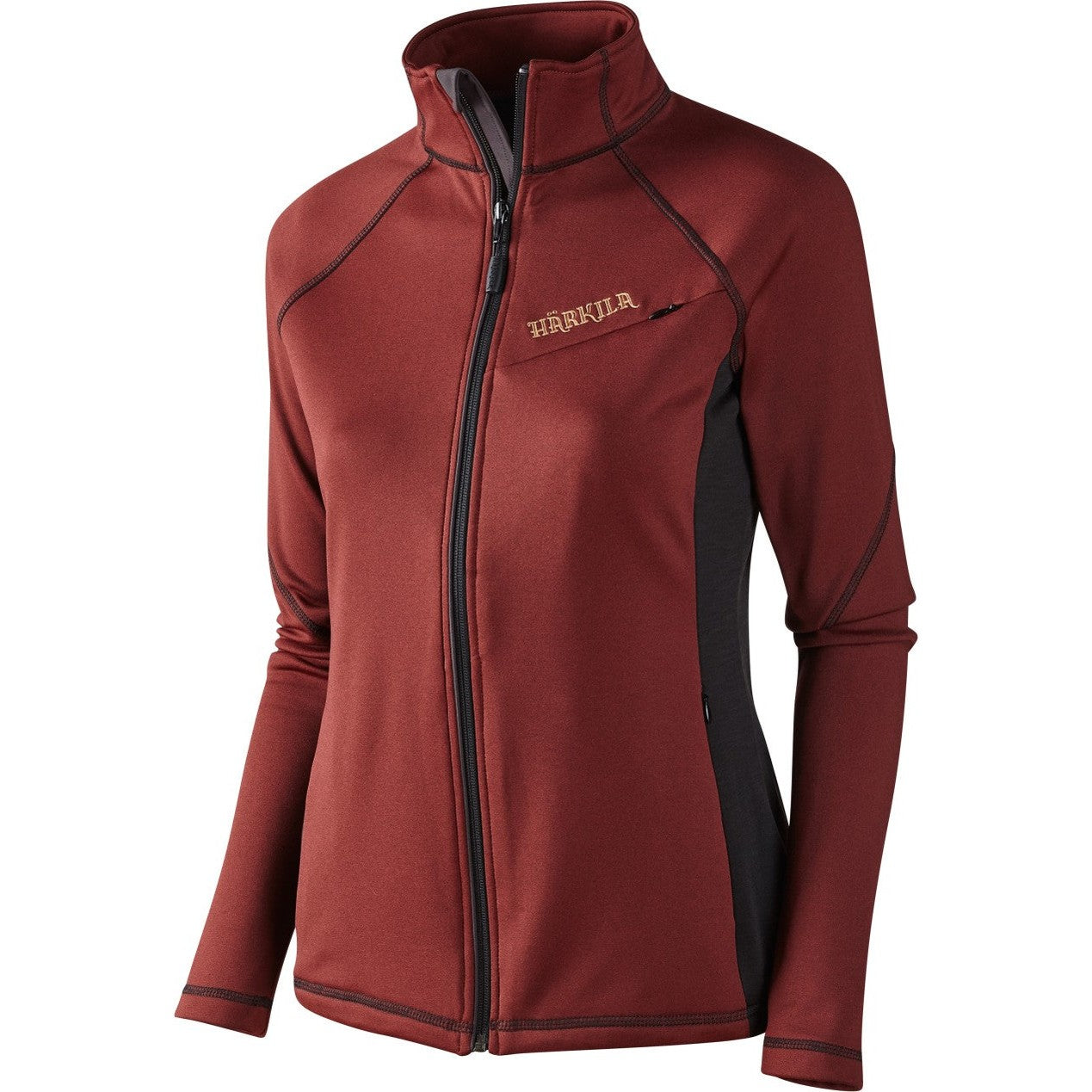 HÄRKILA Vestmar Hybrid Lady Damen Fleece Jacke Farbe Syrah Red  - Melange