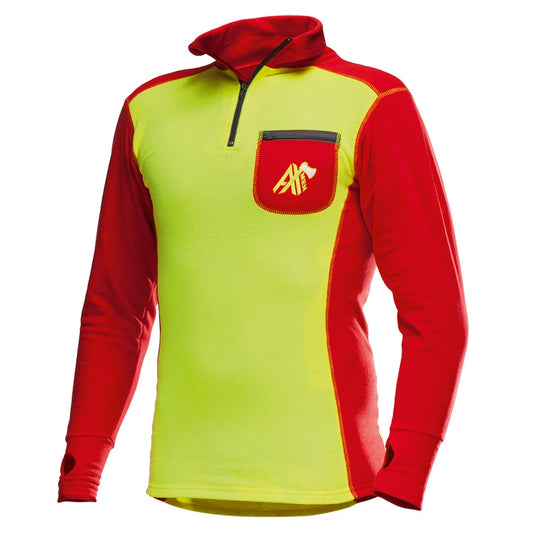 AX-MEN Funktionsshirt ISO gelb/rot