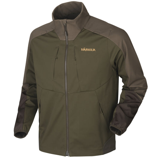 Härkila Magni Fleecejacke Herren, Farbe Willow Gree / Shadow Brown