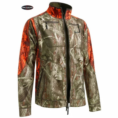 Chevalier Tornado Camo Wende-Fleecejacke Drückjagd