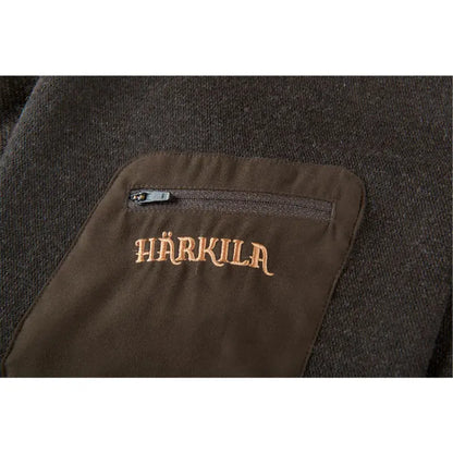 Härkila Norja HSP Windblocker, Strickjacke Herren, Farbe Braun