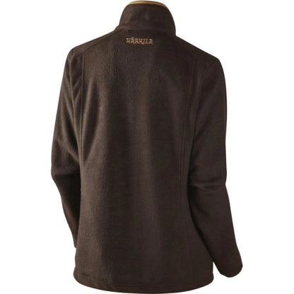 Härkila Sandhem Fleece Jacke Damen Farbe Dark Port Melange