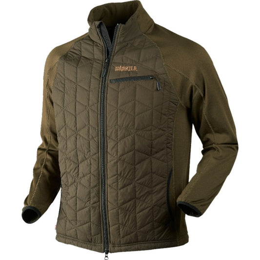 Harkila  Hjartvar für Herren, Isolierte Hybrid-Jacke Farbe Dark Rifle Green
