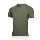 Lasting Quido kurzärmeliges Merino Wolleshirt, Farbe Grün