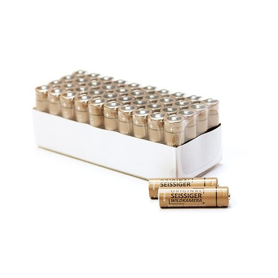SEISSIGER Wildkamera Lithium-Batterien 40 Stück