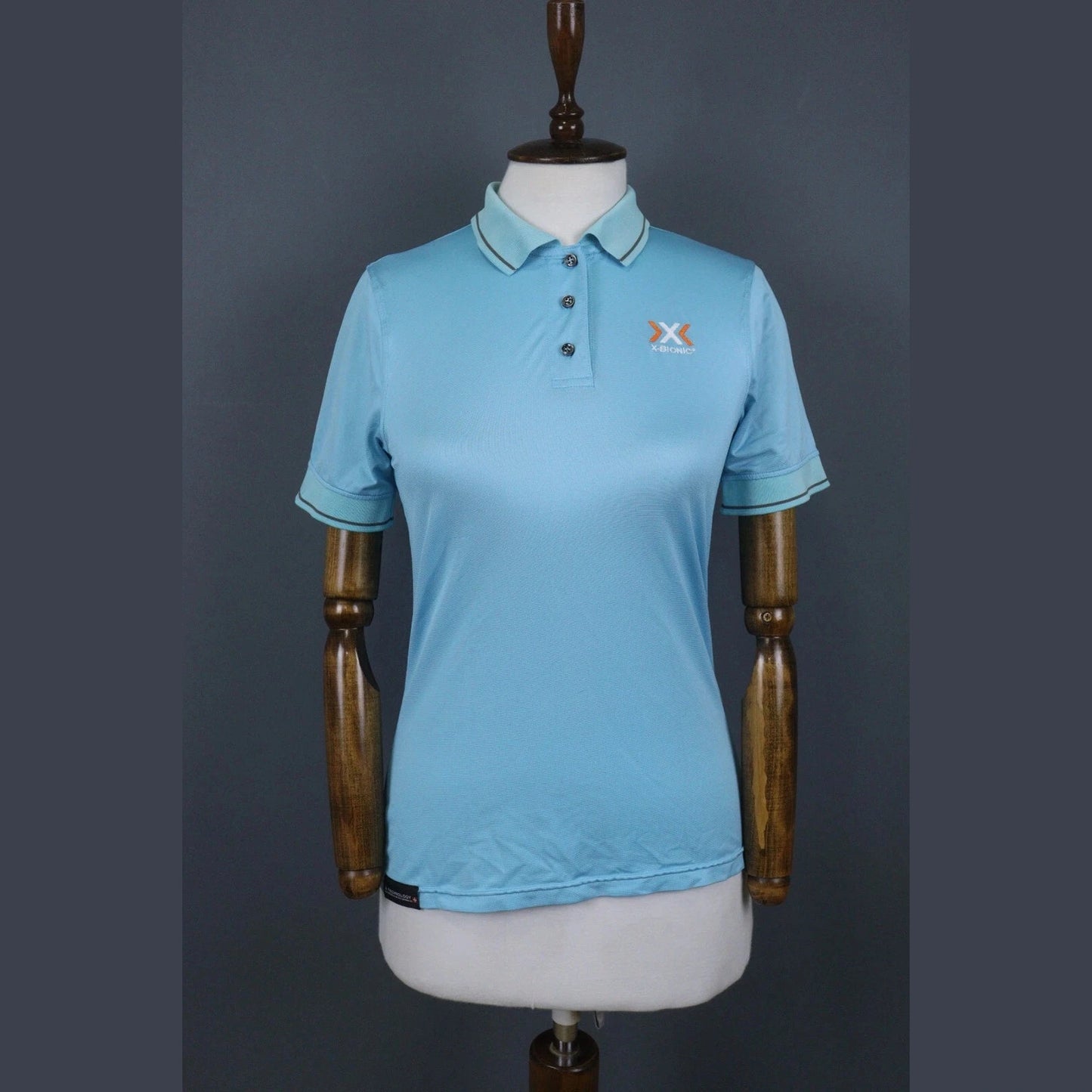 X-Bionic Frauen Functional Polo, Farben Türkis, Pink, Schwarz