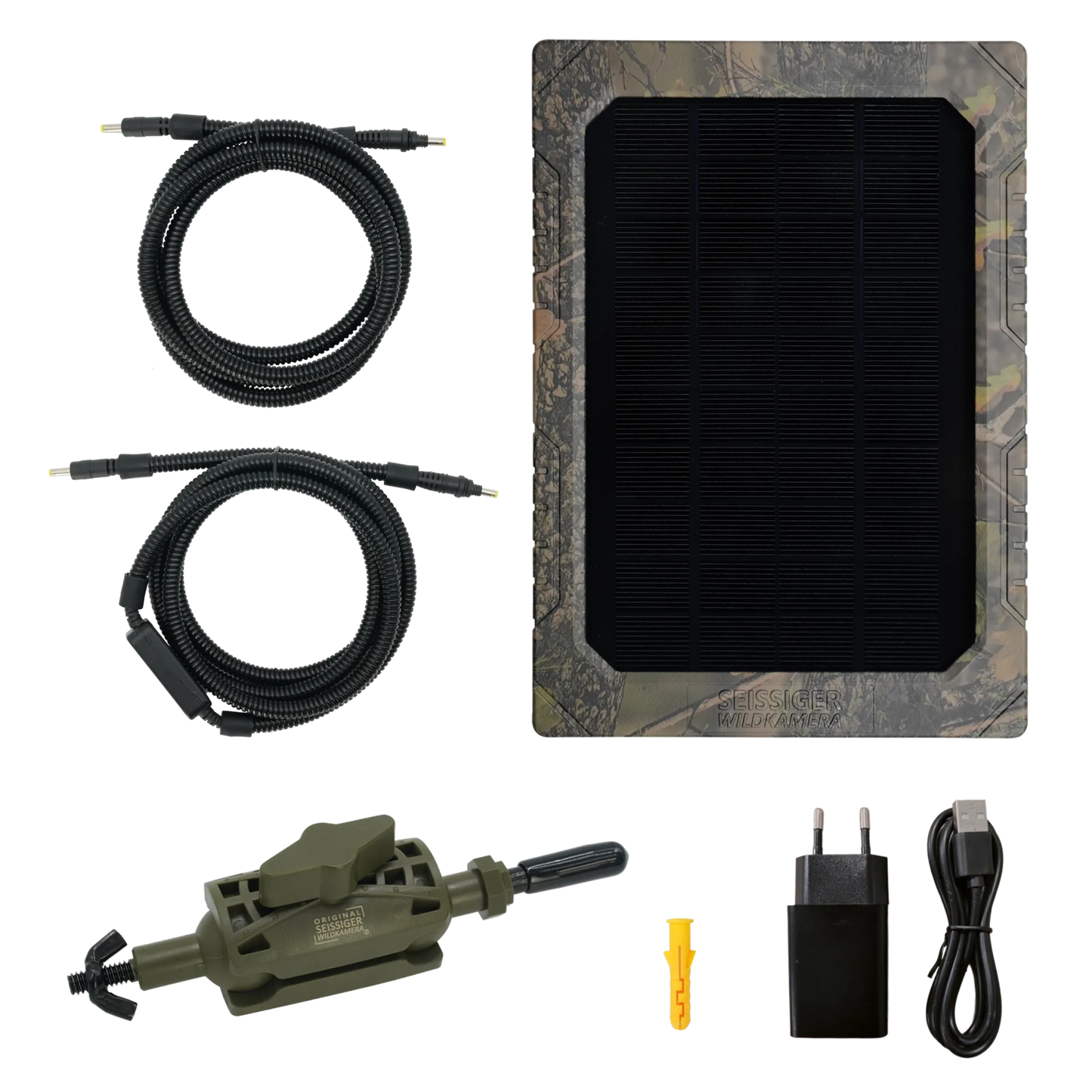SEISSIGER Wildkamera Solarpanel für Wildkameras