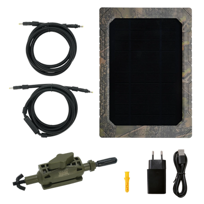 SEISSIGER Wildkamera Solarpanel für Wildkameras
