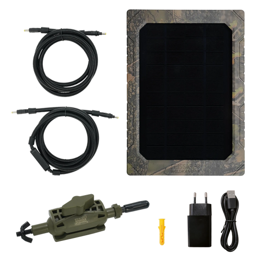 SEISSIGER Wildkamera Solarpanel für Wildkameras
