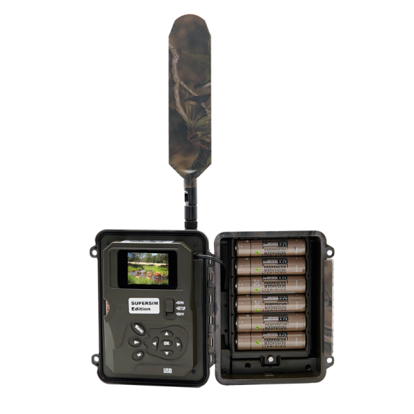 SEISSIGER Wildkamera Special-Cam LTE "Weißblitz" - SUPERSIM-Edition inkl. 18650 Akkus