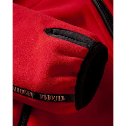 Härkila Kamko Fleecejacke wendbar - Braun / Rot
