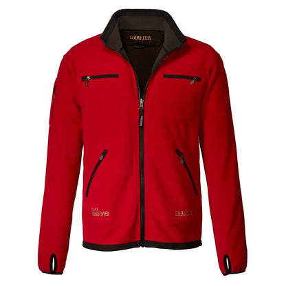 Härkila Kamko Fleecejacke wendbar - Braun / Rot