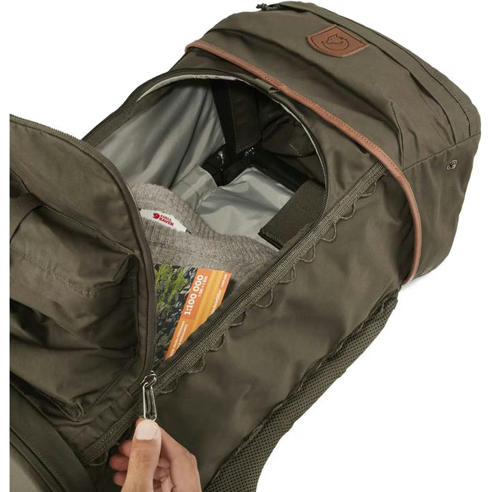 Fjällräven - Singi Stubben 27 Sitzrucksack Dark Olive
