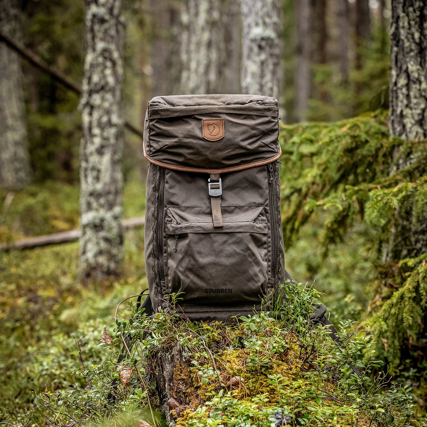 Fjällräven - Singi Stubben 27 Sitzrucksack Dark Olive