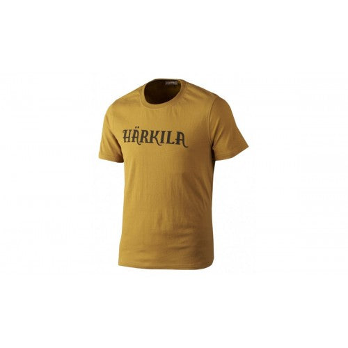 Härkila Logo T-Shirt Herren, Farbe Ocre